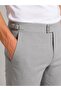 Men's Flexible Buckle Lycra Ankle Length Fabric Trousers 7694