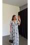 Lavi Large Polka Dot Dress Baby Blue - 3