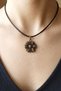 3D Daisy Necklace, Women's Necklace, Bronze Necklace, Mother's Day Gift, Gift for Lover, Gift for Wife, Handcrafted Daisy Necklace, Love Necklace, Elegant Necklace - 3
