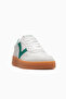 Elsa women's leather sneaker shoes 26y 121230058 green - 4