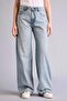 Low Rise Wideleg Low Waist Wide Leg Jean Pants G4928Ax26Sm - 3