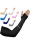 Arm Sleeves for Men Women Work 1 Pair UV Sun Protection UPF Long Sleeves Tattoo Cover Up Sleeves to Cover Arm Sleeves Cooling