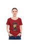 Unisex Printed Design T-Shirt (Let's Fight With Kung Fu Sounds)| Round Neck Regular Fit T-shirt - 2