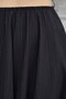 Women's High Waist Eight-Piece Asymmetrical Skirt-Black - 7