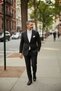Men's Solid Color Tie And Handkerchief Set Men's Necktie - 6