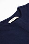 Navy Blue Women's Jacket with Buttoned Pockets - 6