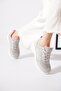 Harted Side Flame Embroidered Women's Sports Shoes Ice - 3