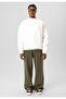 Mink Balloon Fit Gabardine Trousers - 3