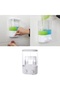 Wall-Mounted Dual Chamber Liquid Soap & Shampoo Manual Push Pump Dispenser - 5