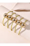 Pack of 5 - Golden Sphere Hair Tie - 4