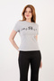 Printed Short Sleeve Women's T-Shirt - 3