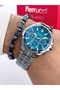 Men's Wristwatch with Steel Cord Function 3 Atm Waterproof with 2 Years Warranty+Bracelet as a Gift - 4