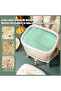 10L Large Rice Grains Dispenser - Airtight Dry Food Storage Container with One-Touch Button - 7