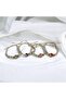 White - Gold Yellow Tila Bead Unisex Bracelet with Ying Yang Figure, Adjustable, 4 Colors - 3