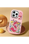 Pink Silicone Case Compatible with iPhone 16 Pro Max with Shock-Absorbing Camera Protections - 2