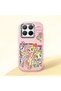 Pink Silicone Case Compatible with Mi 15t Pro with Shock-Absorbing Camera Protection