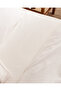Tracey Single 100% Cotton Pleated Linen Look Washable Sheet Duvet Cover Set - White - 5