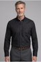 Men's Regular Fit Long Sleeve Cotton Shirt with Pockets
