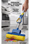 High-Absorbency PVA Sponge Mop with Self-Wringing Pull Lever