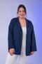 Women's Plus Size Raincoat with Pocket Detail - 8