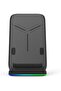 RGB Wireless Charging Stand, 15W Fast Charging, Type-C, Adjustable, Black - 3