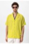 Apaş Collar Oversize Short Sleeve Men's Shirt - 2