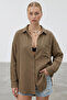 Women's Oversize Long Sleeve Shirt 100% Cotton