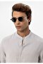 Judicial collar woven men's shirt - 7