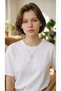 Silver Color Zircon Stone Star Model Thin Chain Stylish Design Steel Necklace - Does Not Tarnish - 45cm - 2