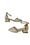 Women's Beige Strappy New Season Low Heel Shoes