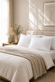 Premium 50X70 cm Silicone Pillow with Piping - 2
