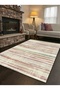 Sdt Colorful Horizontal Stripes Modern Antique Look Soft Tone Woven Base Decorative Carpet Sdt1348 - 2