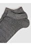 Women's Gray Booties Socks 50324466-Vr024 - 3