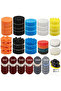 68pcs Headlight Repair Restoration Kit Car Polishing Disc 3inch 75mm Auto Waxing Sponge Sanding P...