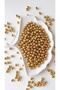 8 mm Gold Pearl Luxury Perforated Jewelry Bag Bracelet Necklace Evening Dress Wedding Gift Decorations Accessory Making Bead 50 Grams (190-195 Pieces)