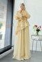 Premium Layered Voile Double Set – Yellow - 6