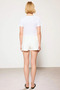 Women's Shorts Skirt High Waist Short Length Denim Rigid Woven Plain Pattern Wide Leg Cut Modern - 5