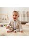 Flared Linen Casual Jacket Suit/Shirt Pants Jacket Bow Tie (Ay Grubu Zibinli) - 5