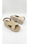 Women's Suede Wedge Heel Cross-Strapped Comfortable Orthopedic Sole Sandals - 5