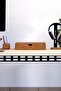 Desna Single-Drawer Cabinet & Monitor Stand - Cherry |   34 cm X 25 cm X 7.2 cm | - 5