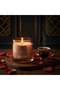 Home Fragrance Immersion & Golden Pink Premium Decorative Aroma Candle – 12 × 10 cm - 4