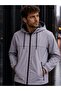 Water Repellent Oversize Men's Hooded Raincoat