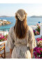 Patterned Handmade Knitted Bandana - 3