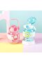 Cute Creative Ton Ton Bucket Portable Plastic Space Bottle for Boys Girls Direct Drinking Plush Cup Big Belly Pack of 2 - 2