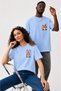 Couple Combination Men's - Women's Oversize T-Shirt 100% Cotton Printed Comfortable Fit Lover's T-Shirt Price for 2 Pieces