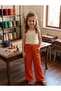 Girl's Bohemian Style Loose Pants