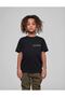 Kids Unisex Printed T-Shirt - Black