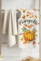 2-Piece Airless Printed Kitchen and Hand Towels, Cloth for Wiping Boards |   High Absorbency, Fast Drying |   40X60 cm - 4