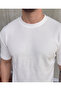 Men's Textured T-Shirt Waffle Fabric Cotton Fitted Fit - 2