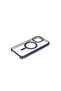 Apple iPhone 15 Pro Case Erozi Magsafe Cover - Navy Blue - 4